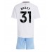 Maillot de foot Aston Villa Leon Bailey #31 Extérieur vêtements enfant 2024-25 Manches Courtes (+ pantalon court)